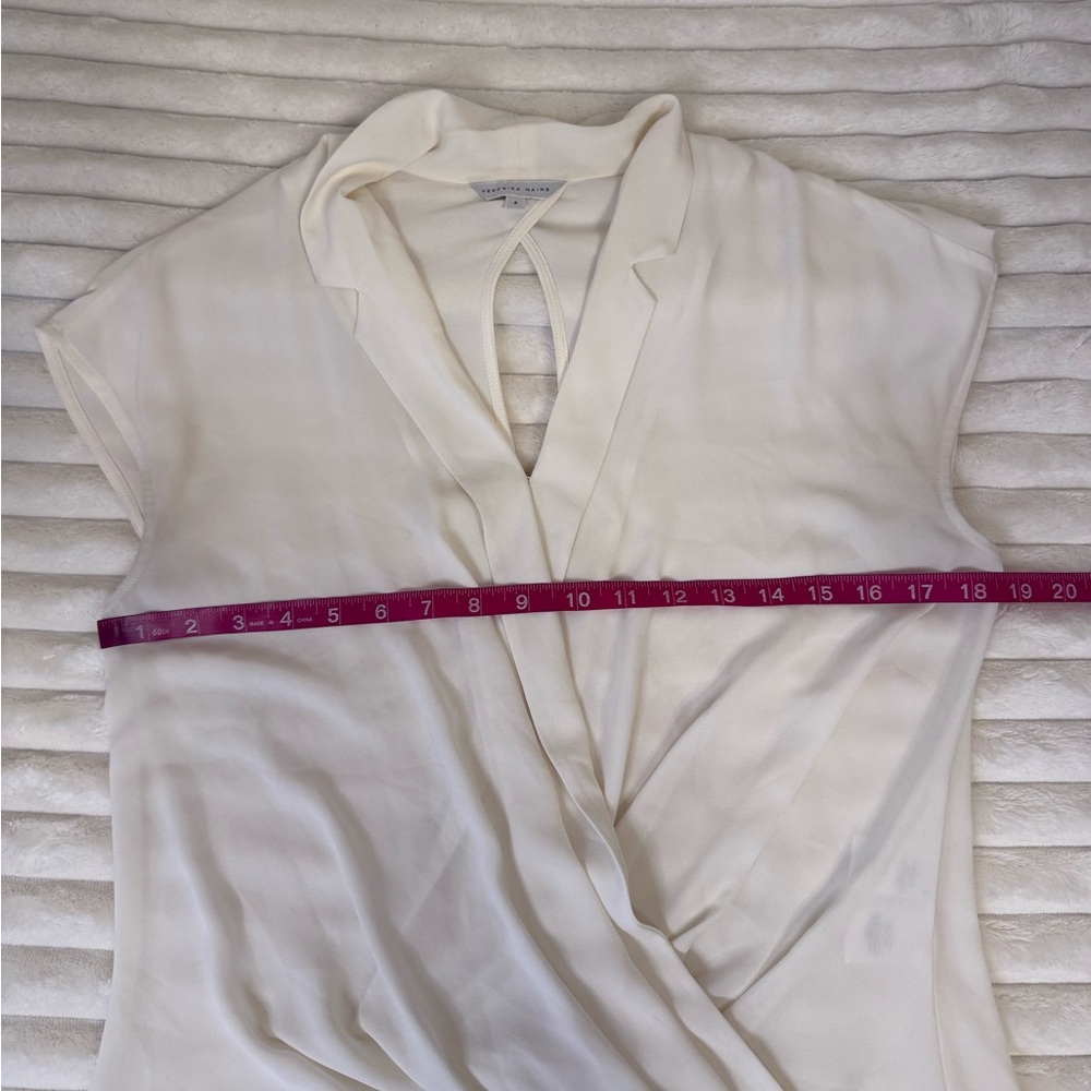 Veronika Maine lightweight blouse size 8 - Picture 5 of 8